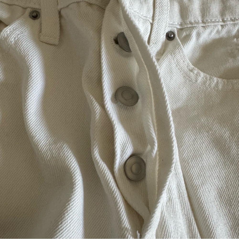 Wild Fable White Highest Rise Jean Shorts, 2 - Picture 9 of 14